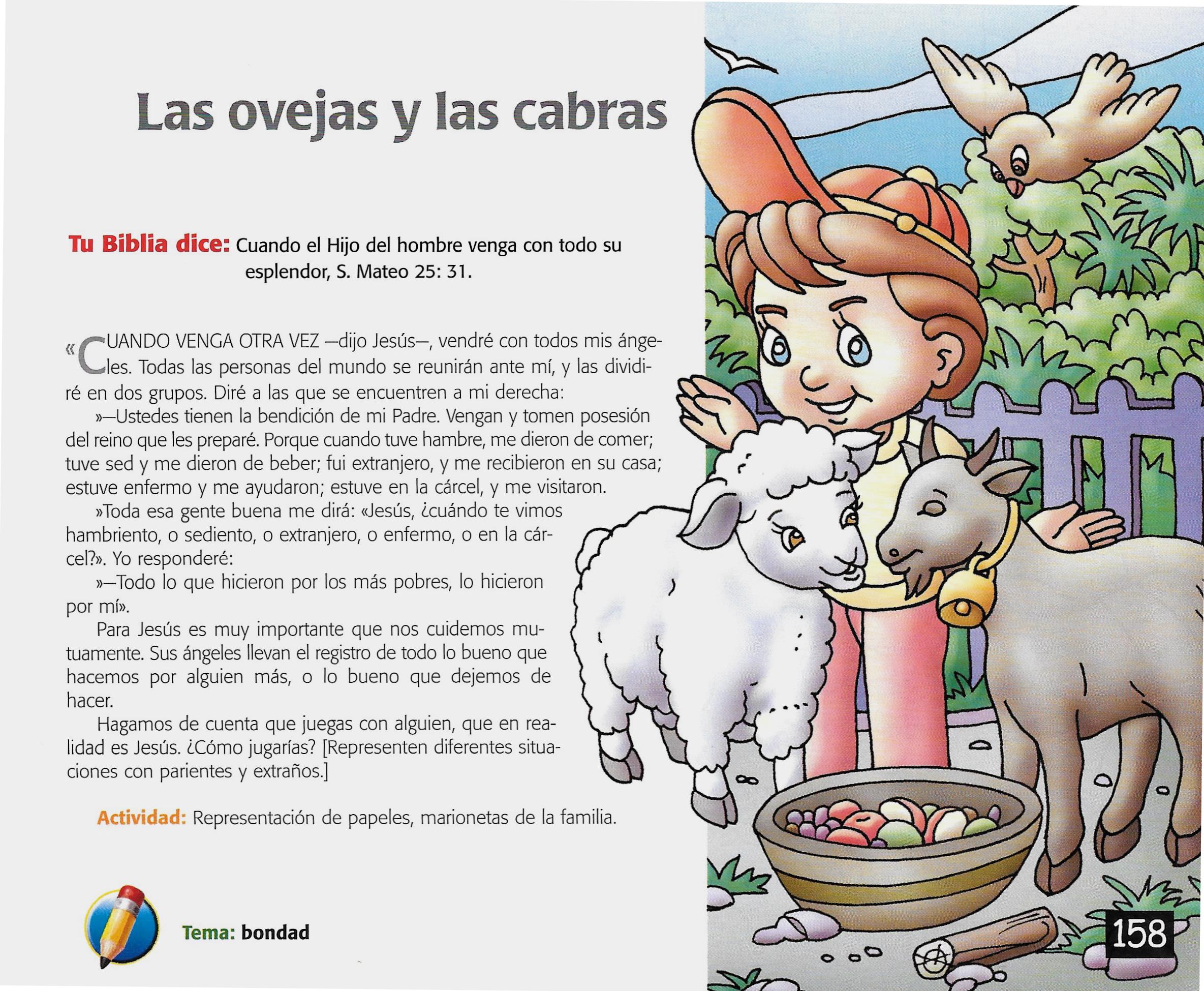 Página ilustrada del devocional