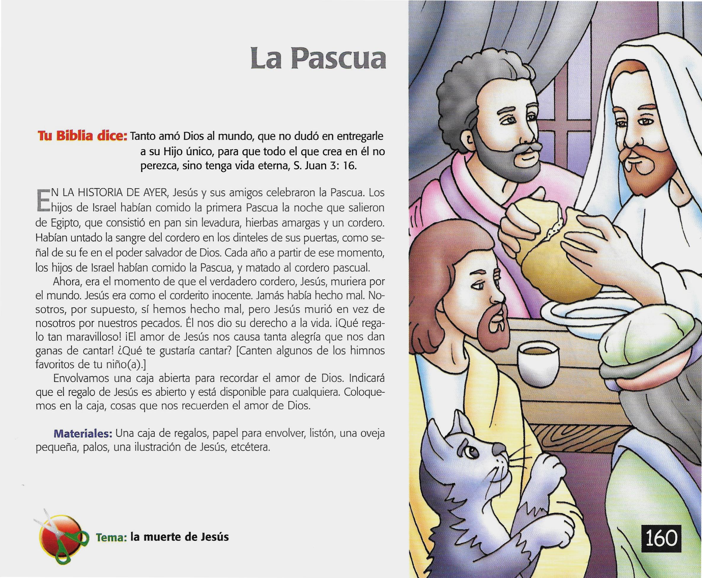 Página ilustrada del devocional