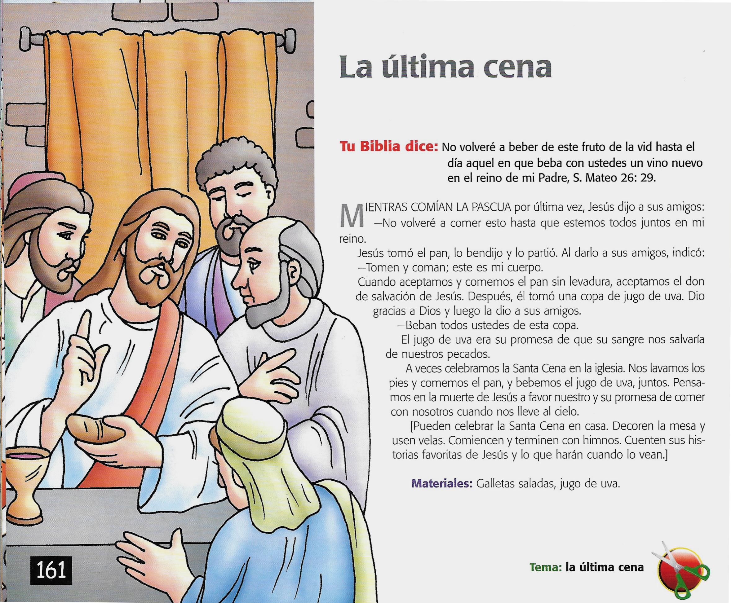 Página ilustrada del devocional