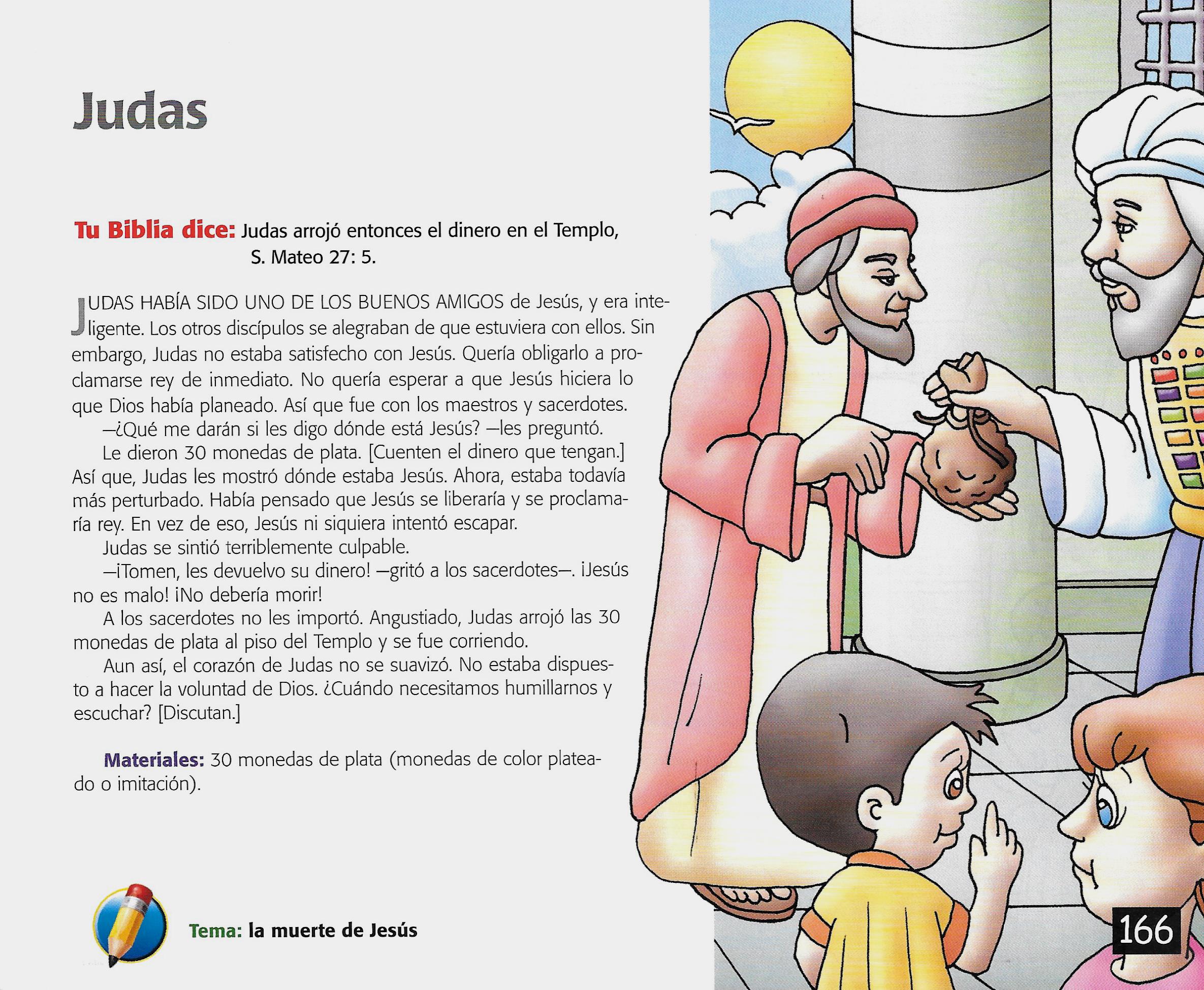 Página ilustrada del devocional