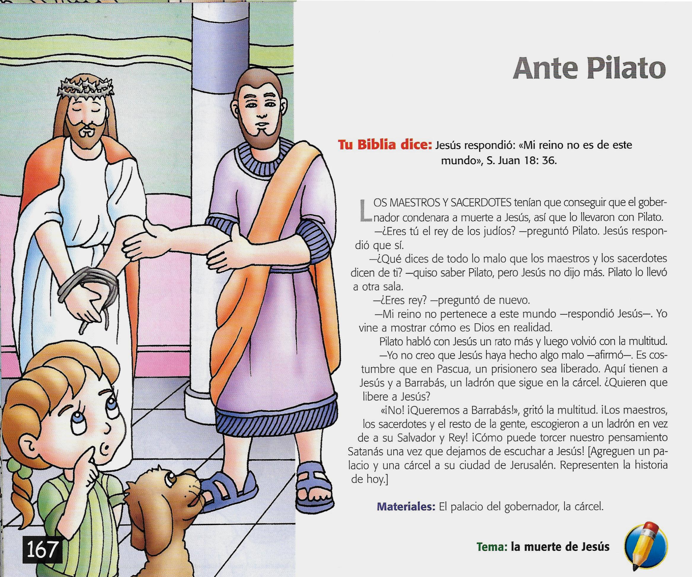Página ilustrada del devocional