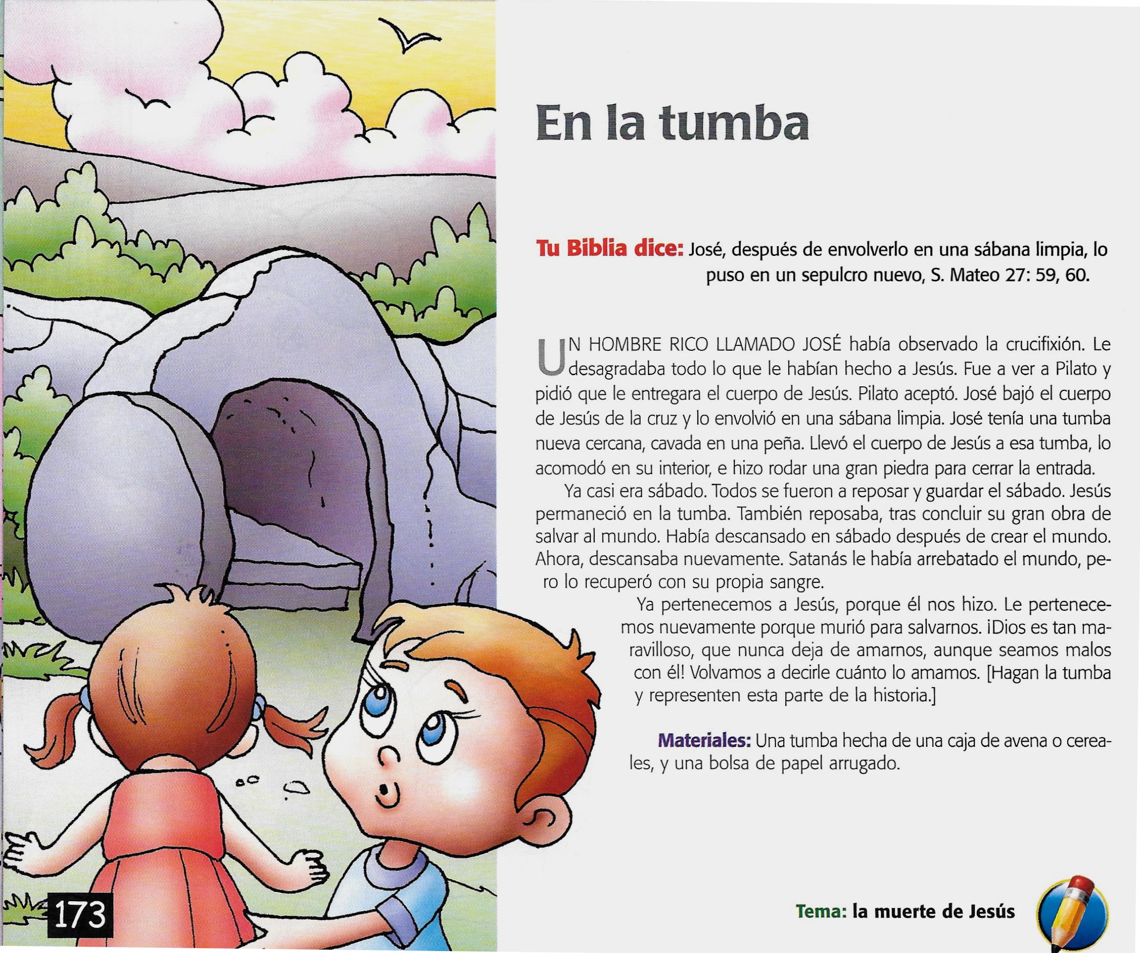 Página ilustrada del devocional