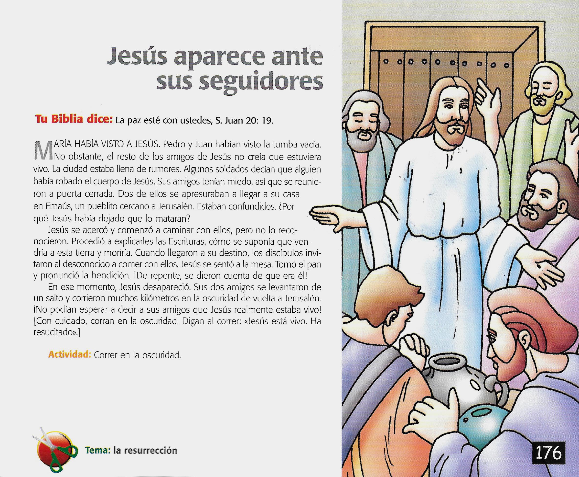 Página ilustrada del devocional