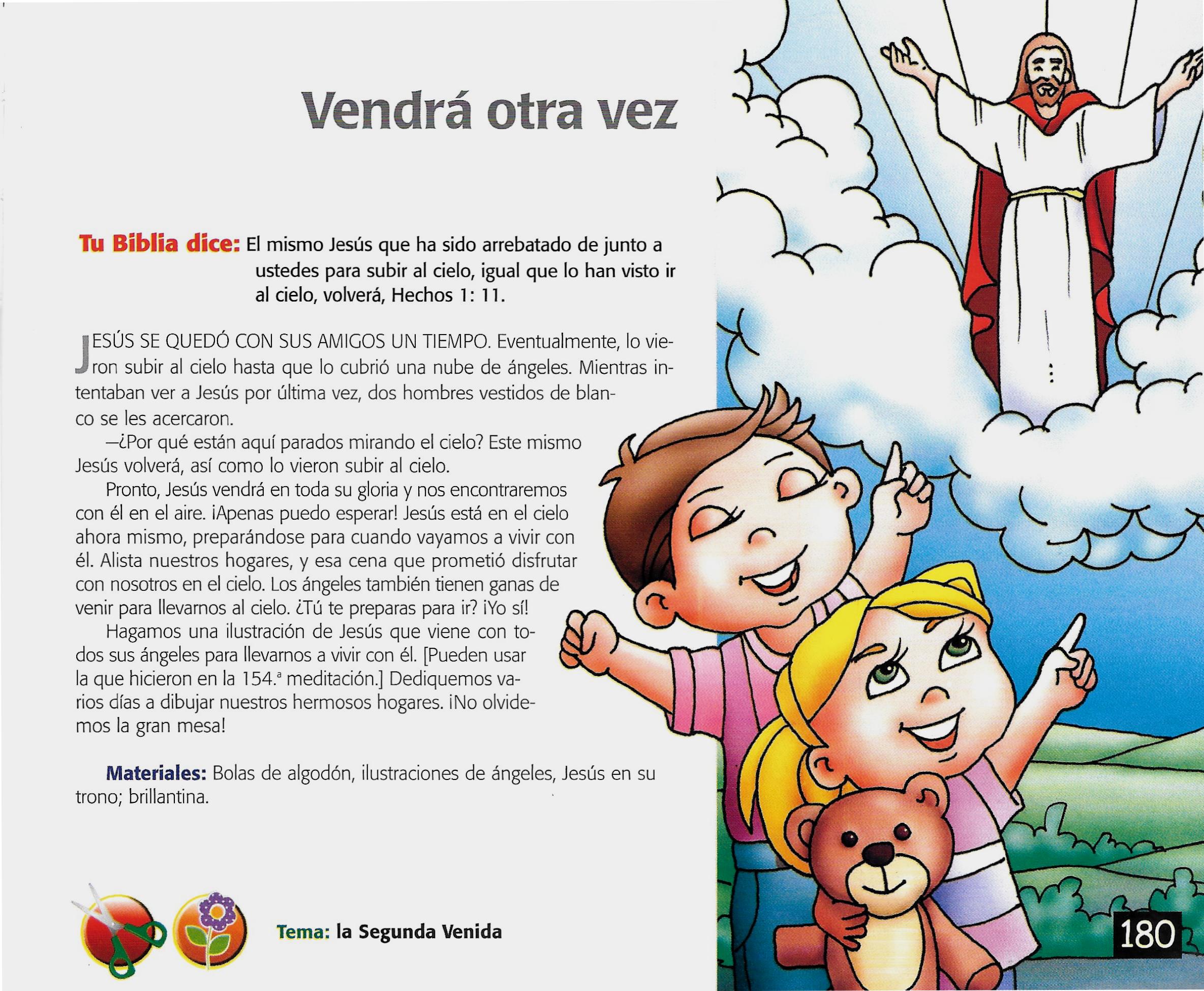 Página ilustrada del devocional