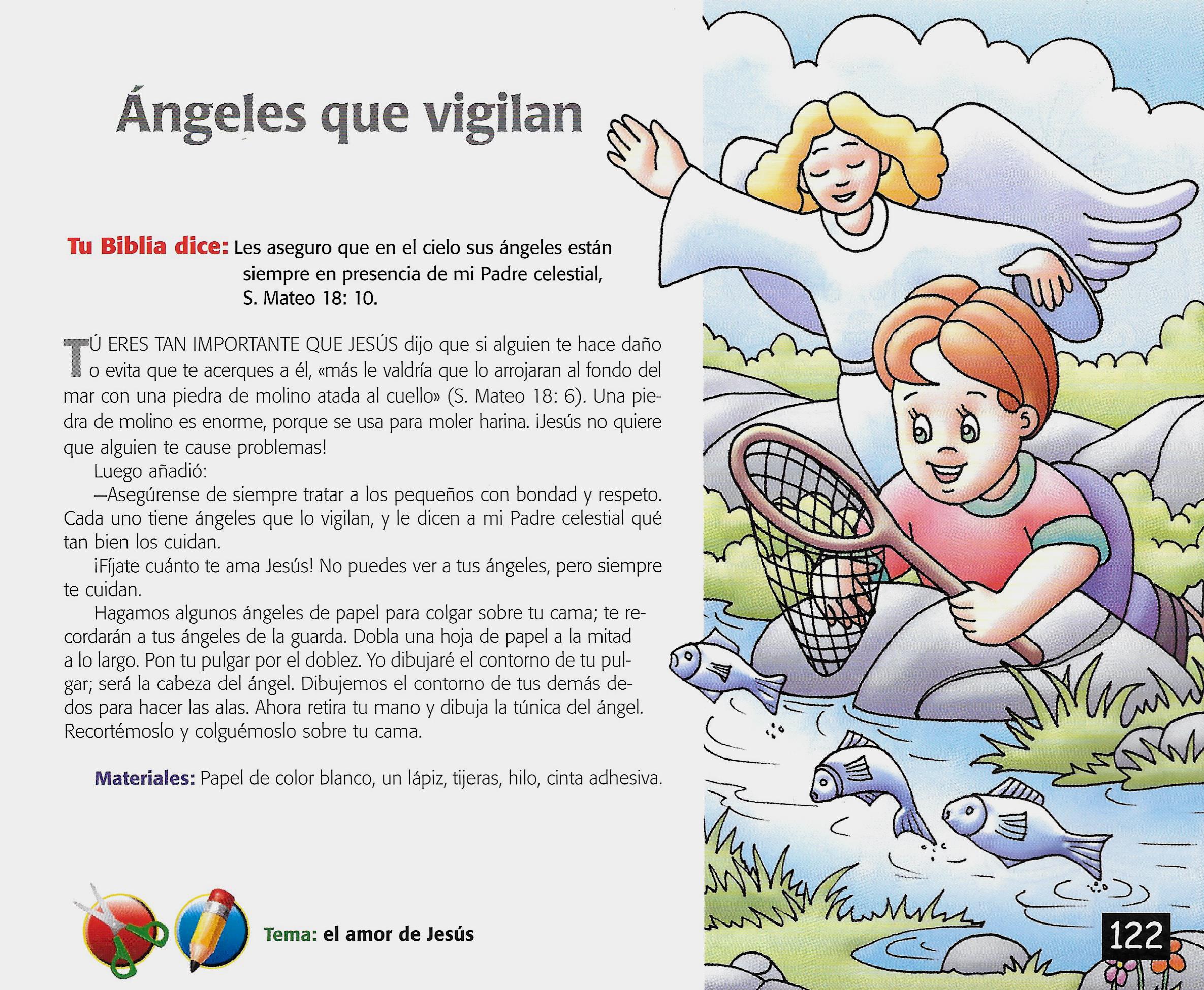 Página ilustrada del devocional