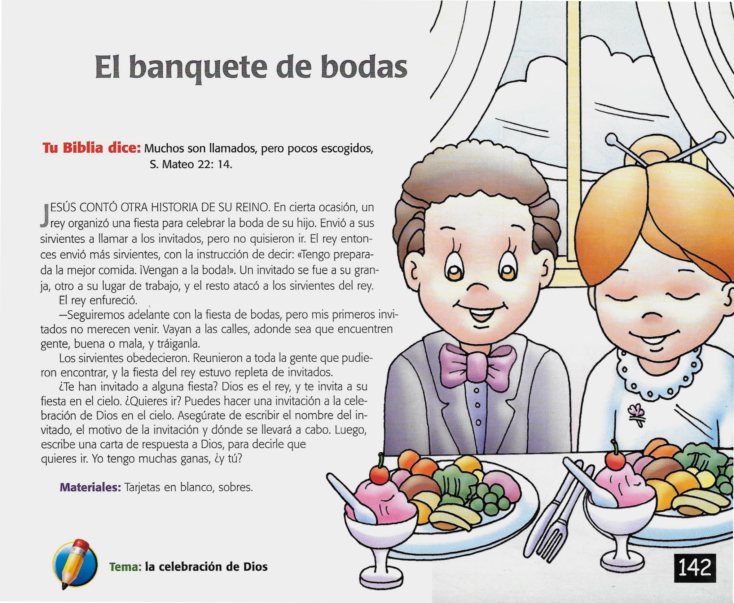 Página ilustrada del devocional
