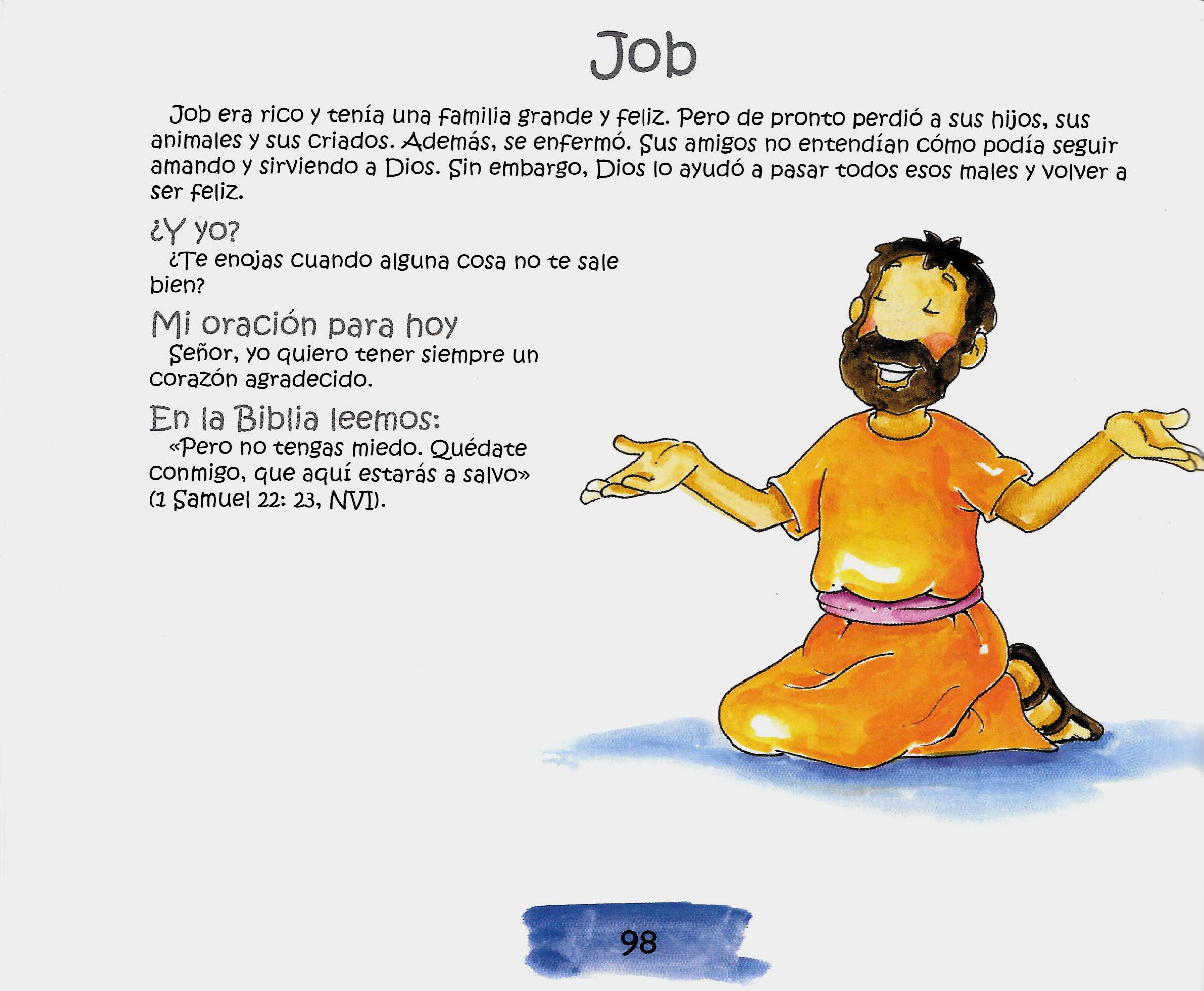 Página ilustrada del devocional