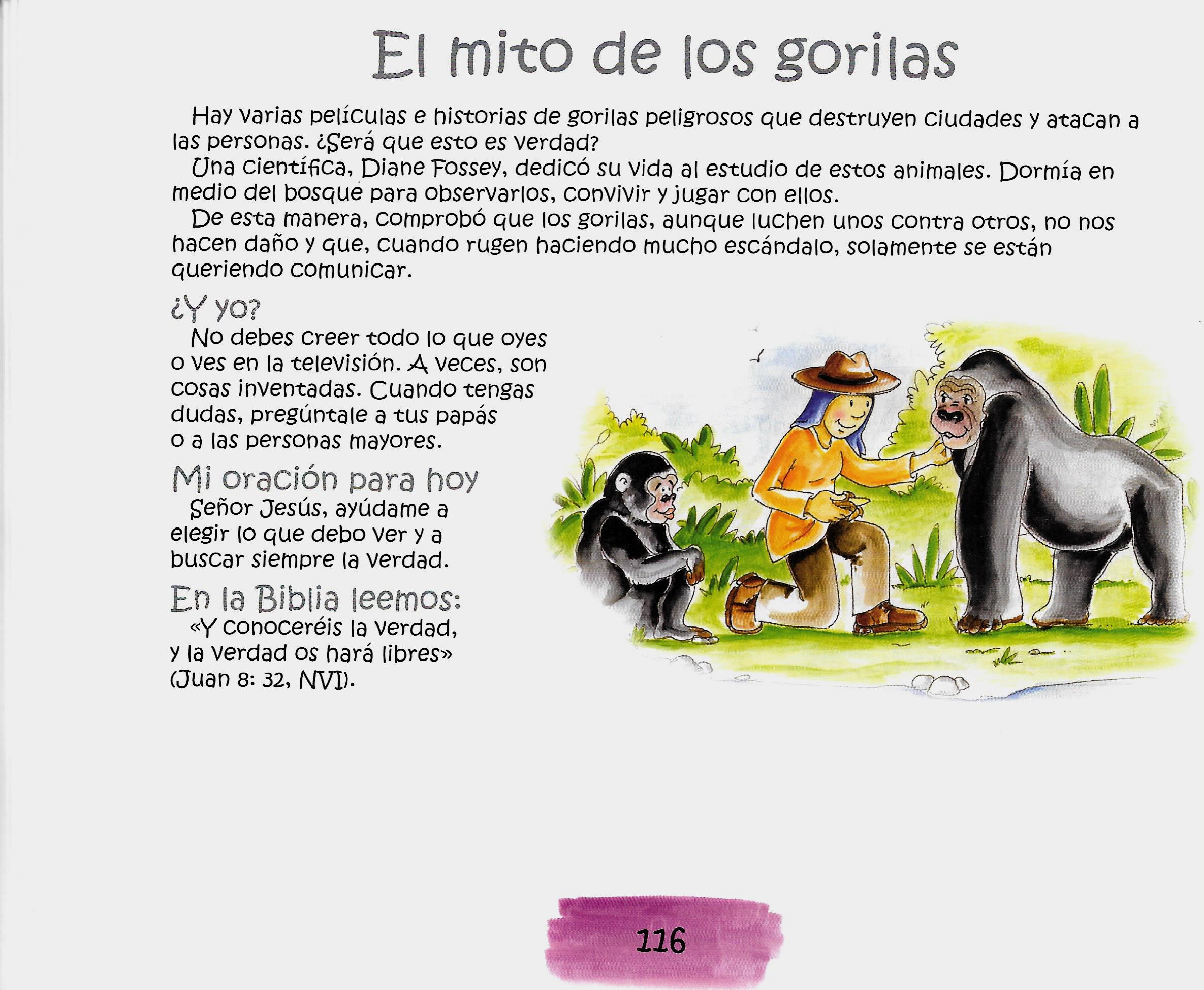 Página ilustrada del devocional