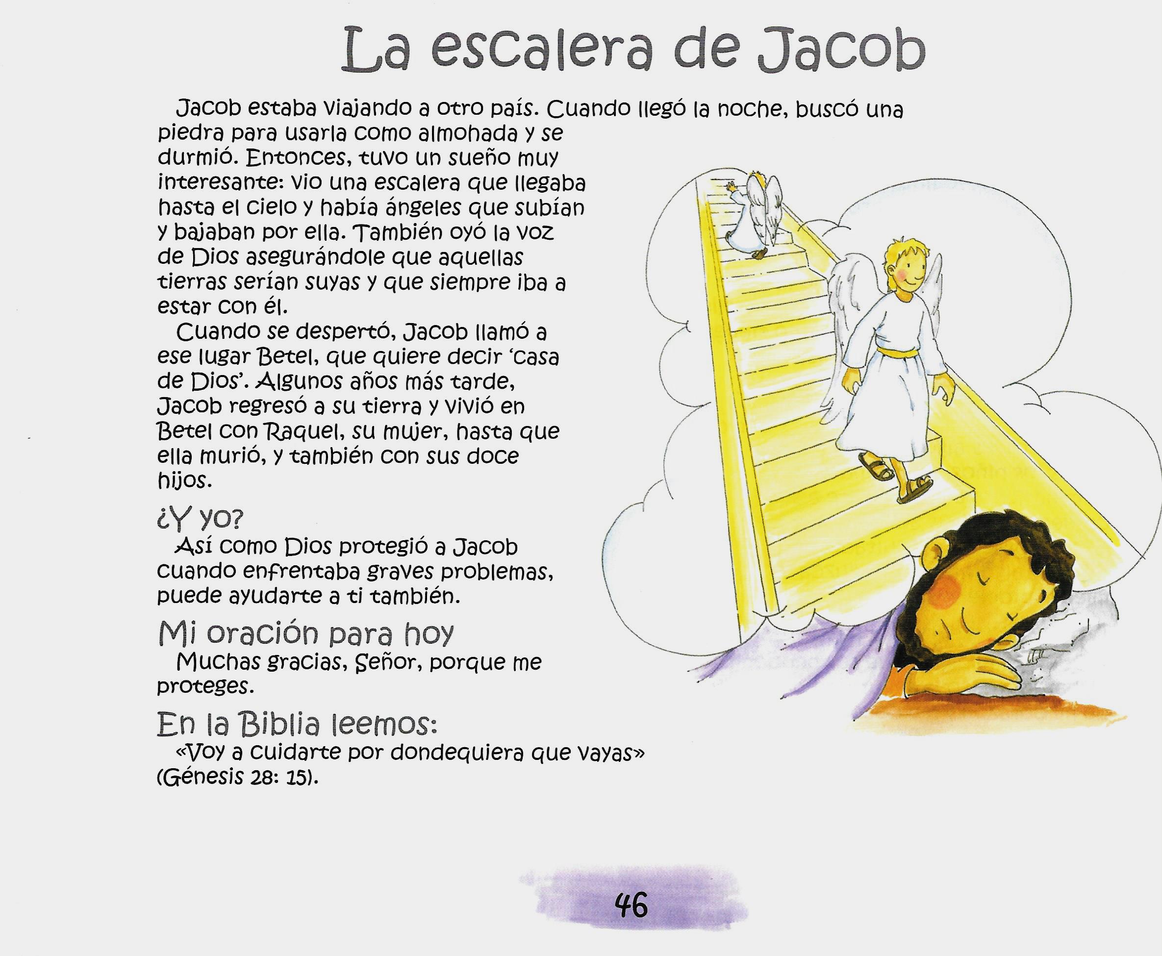 Página ilustrada del devocional