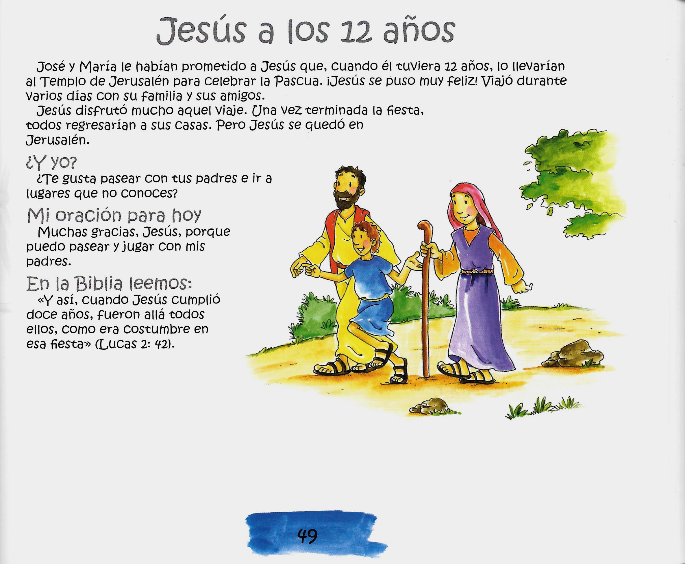 Página ilustrada del devocional