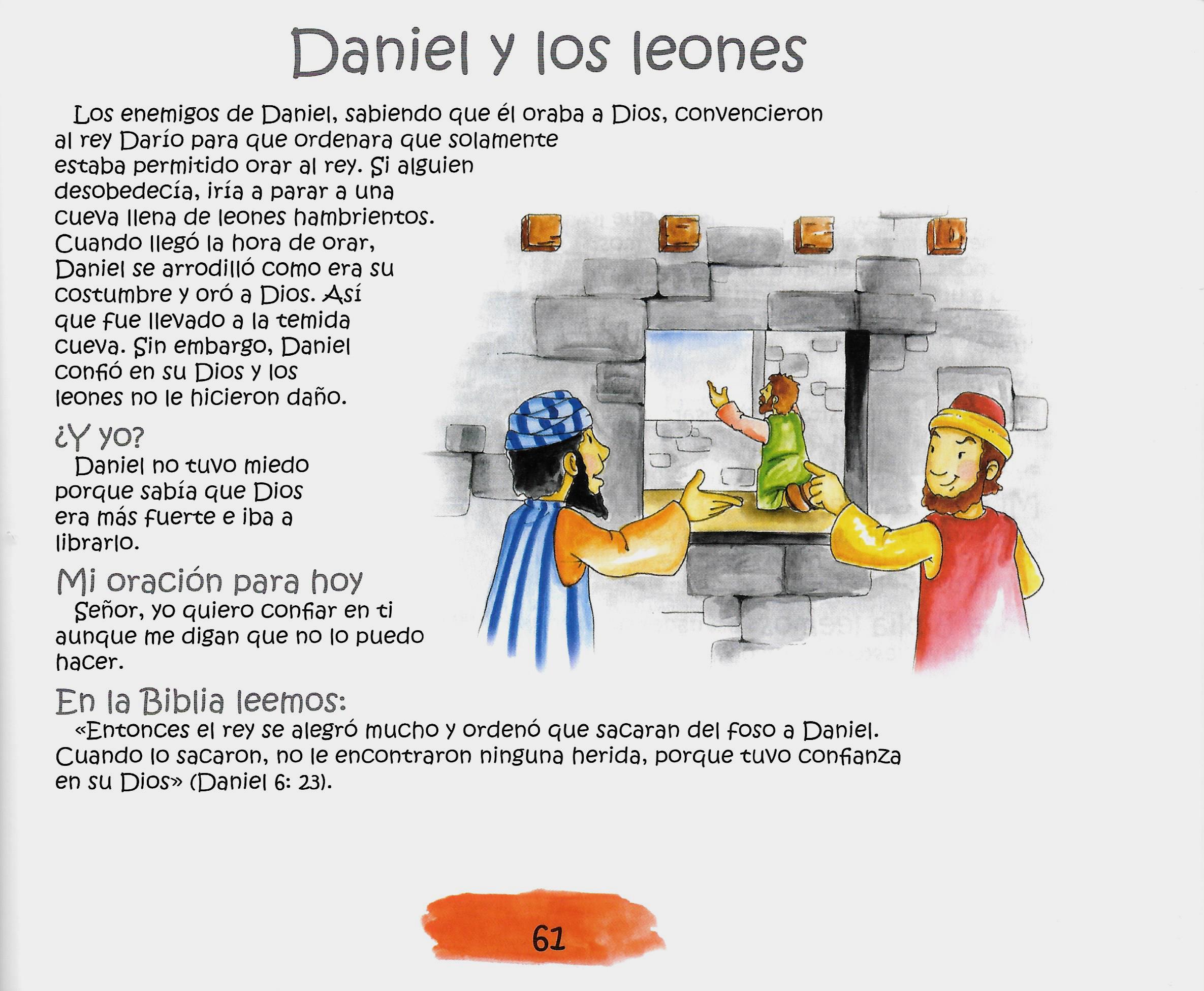 Página ilustrada del devocional