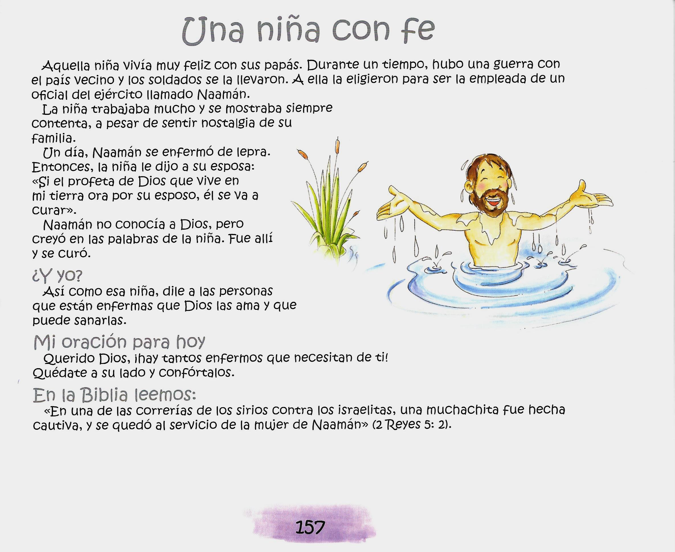 Página ilustrada del devocional