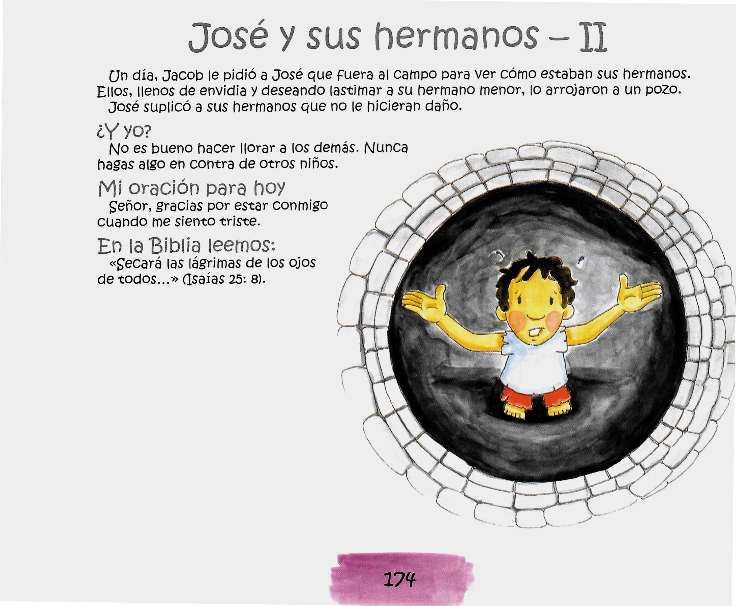 Página ilustrada del devocional