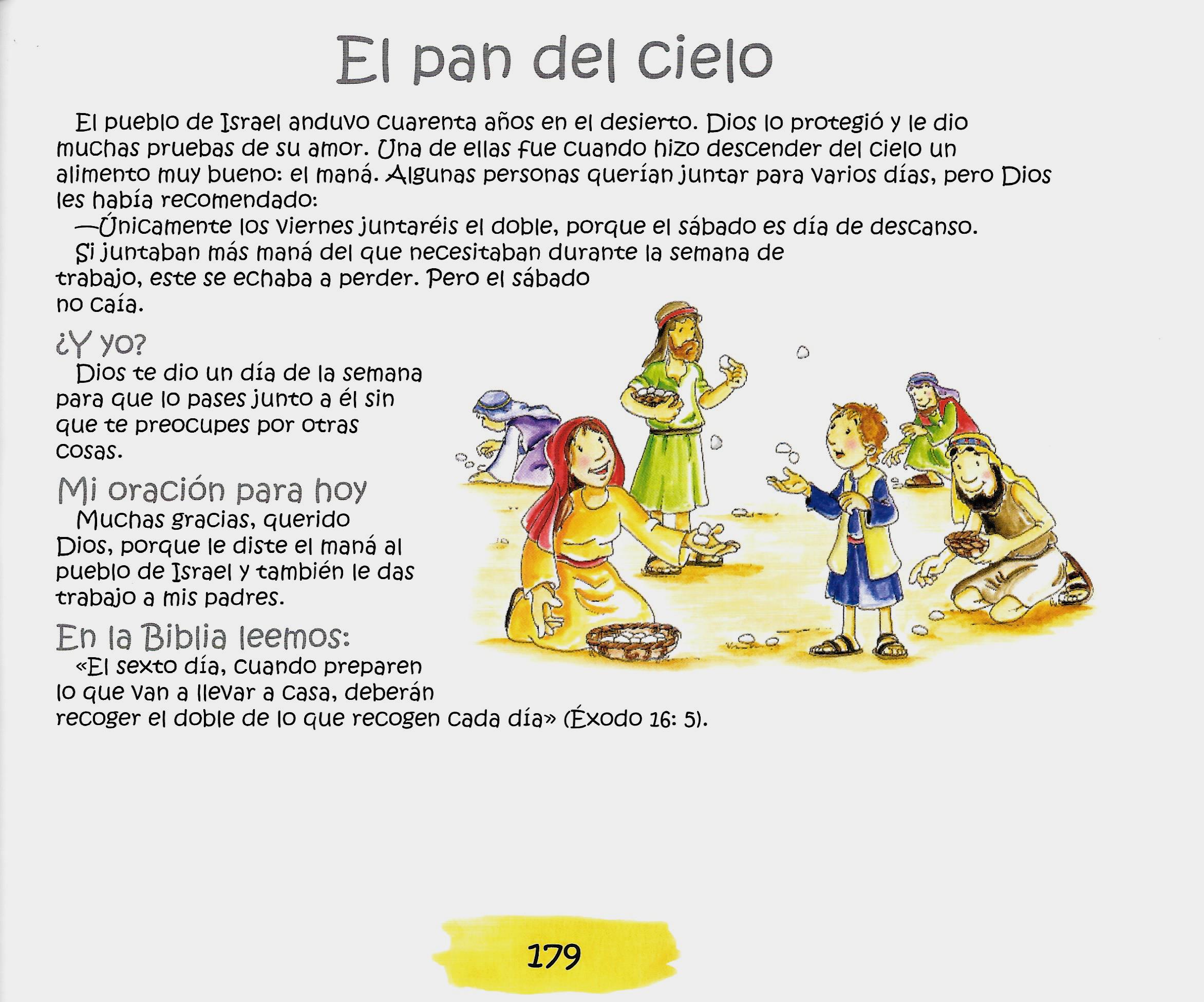 Página ilustrada del devocional