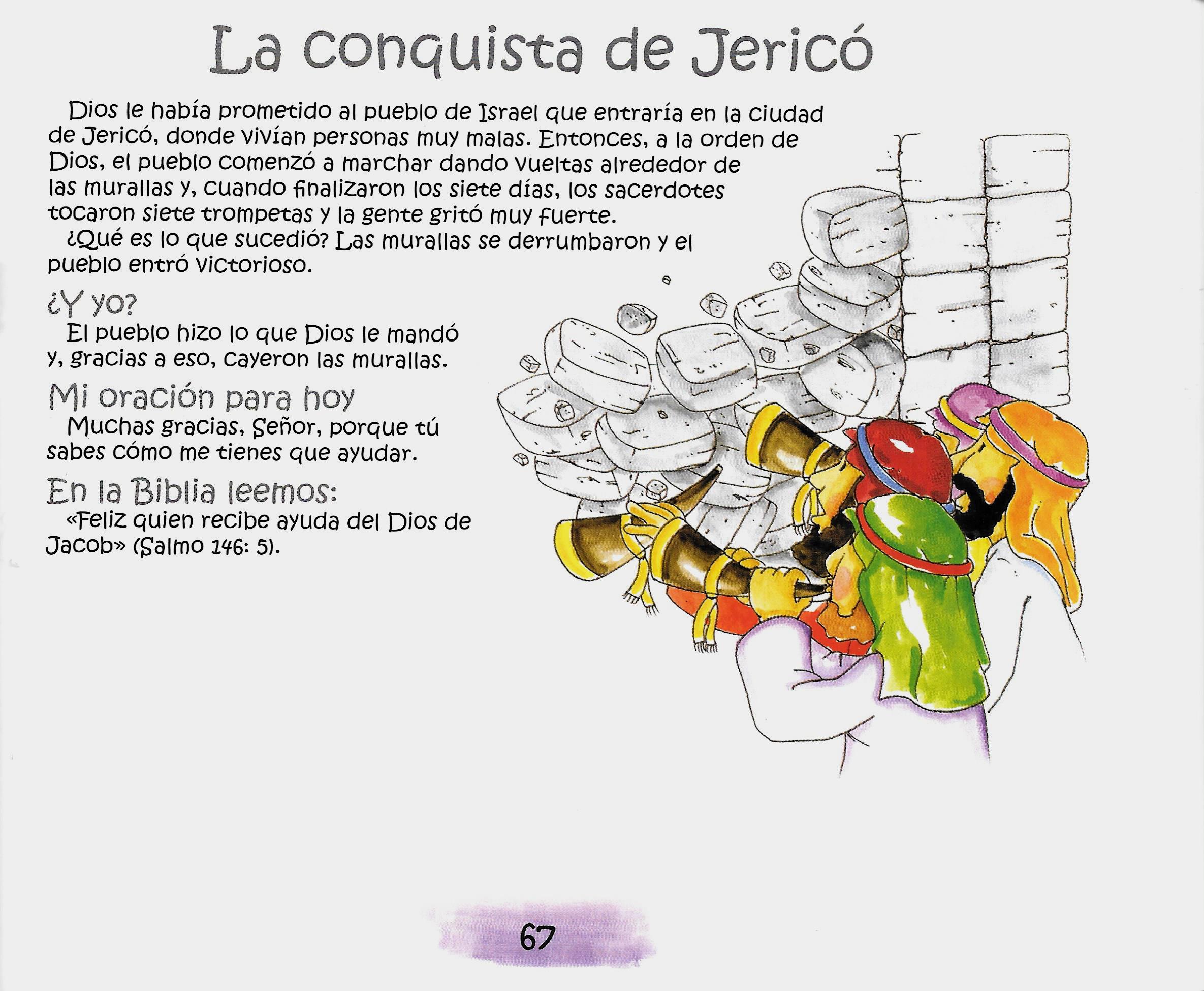 Página ilustrada del devocional