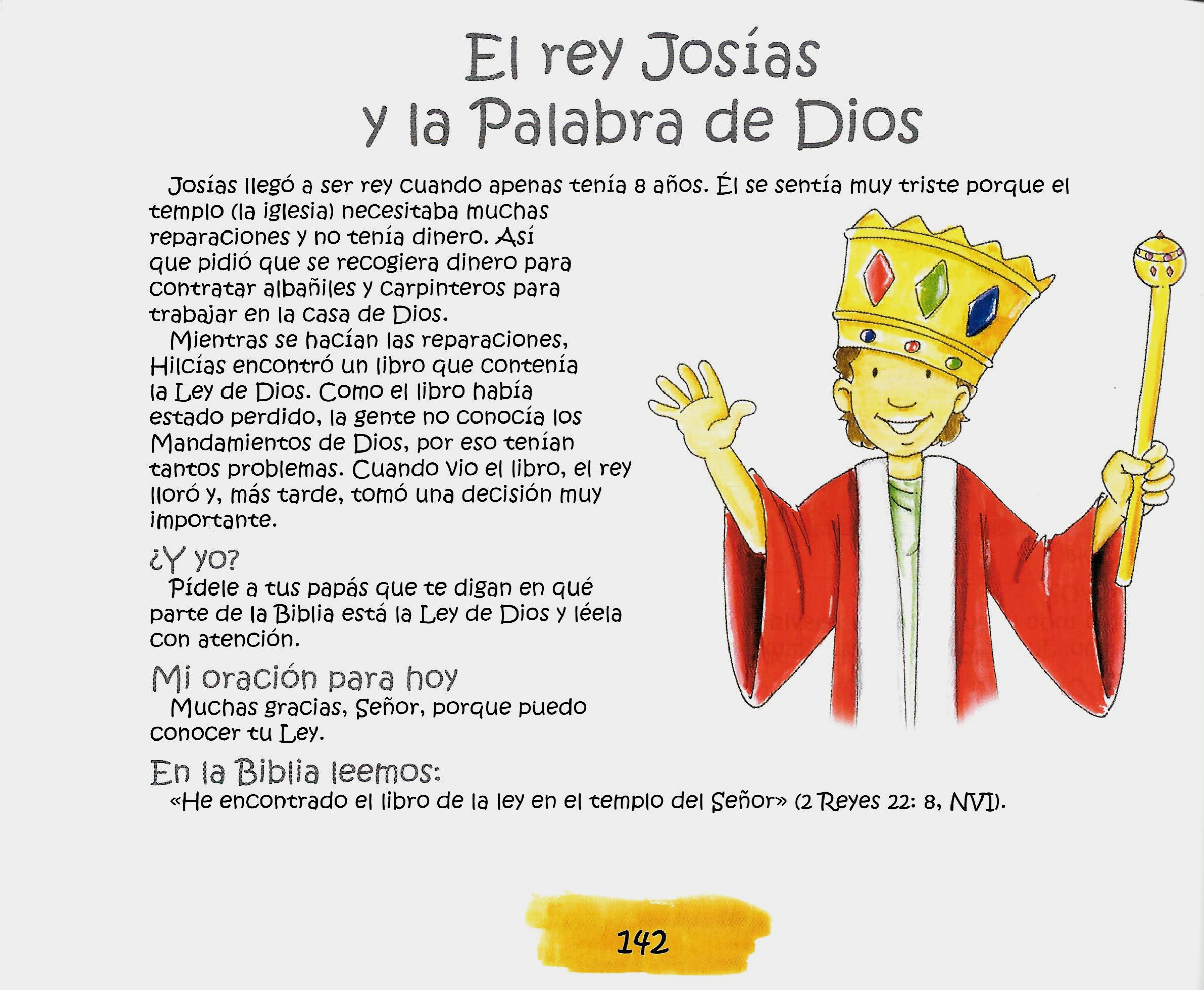 Página ilustrada del devocional