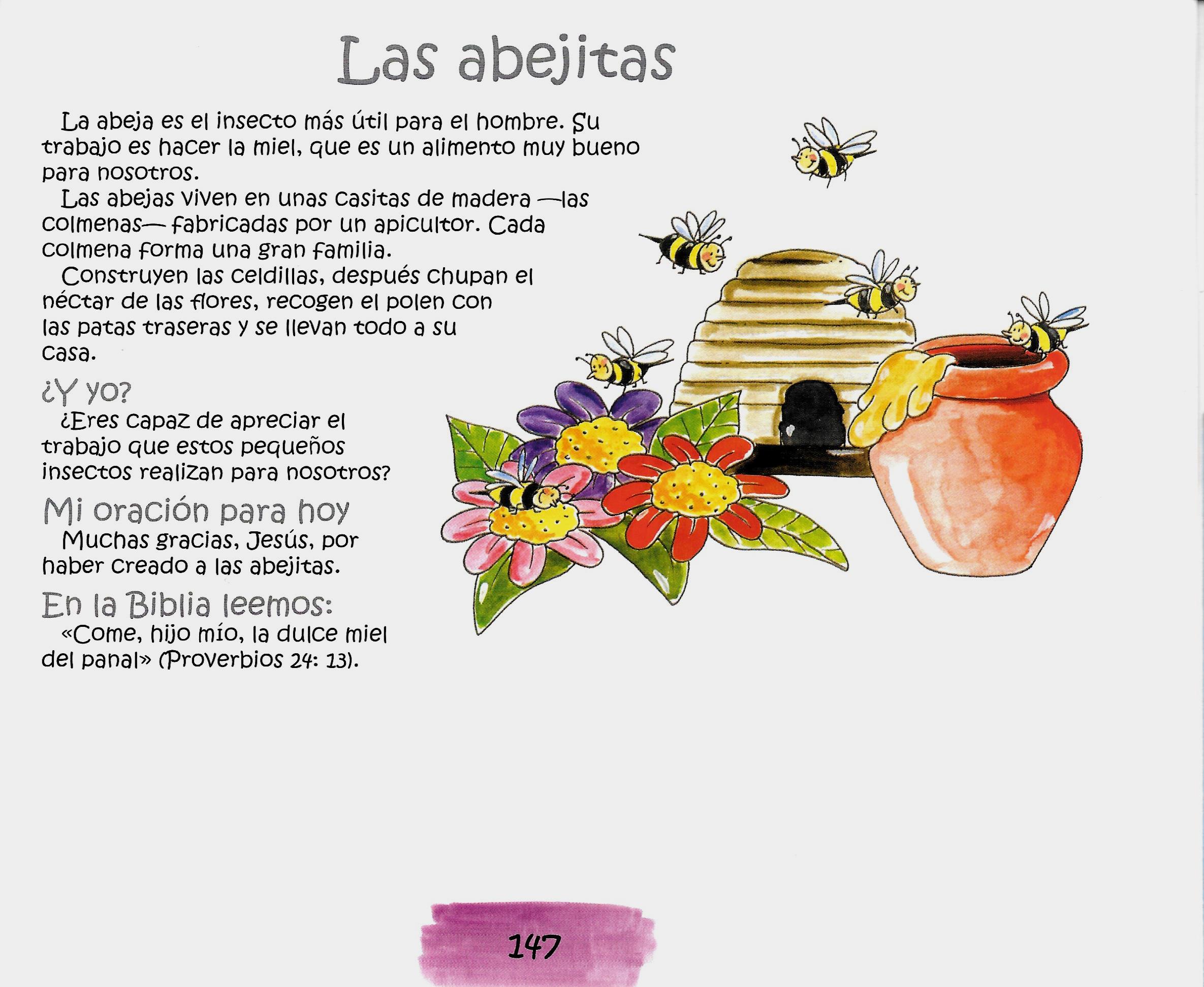 Página ilustrada del devocional