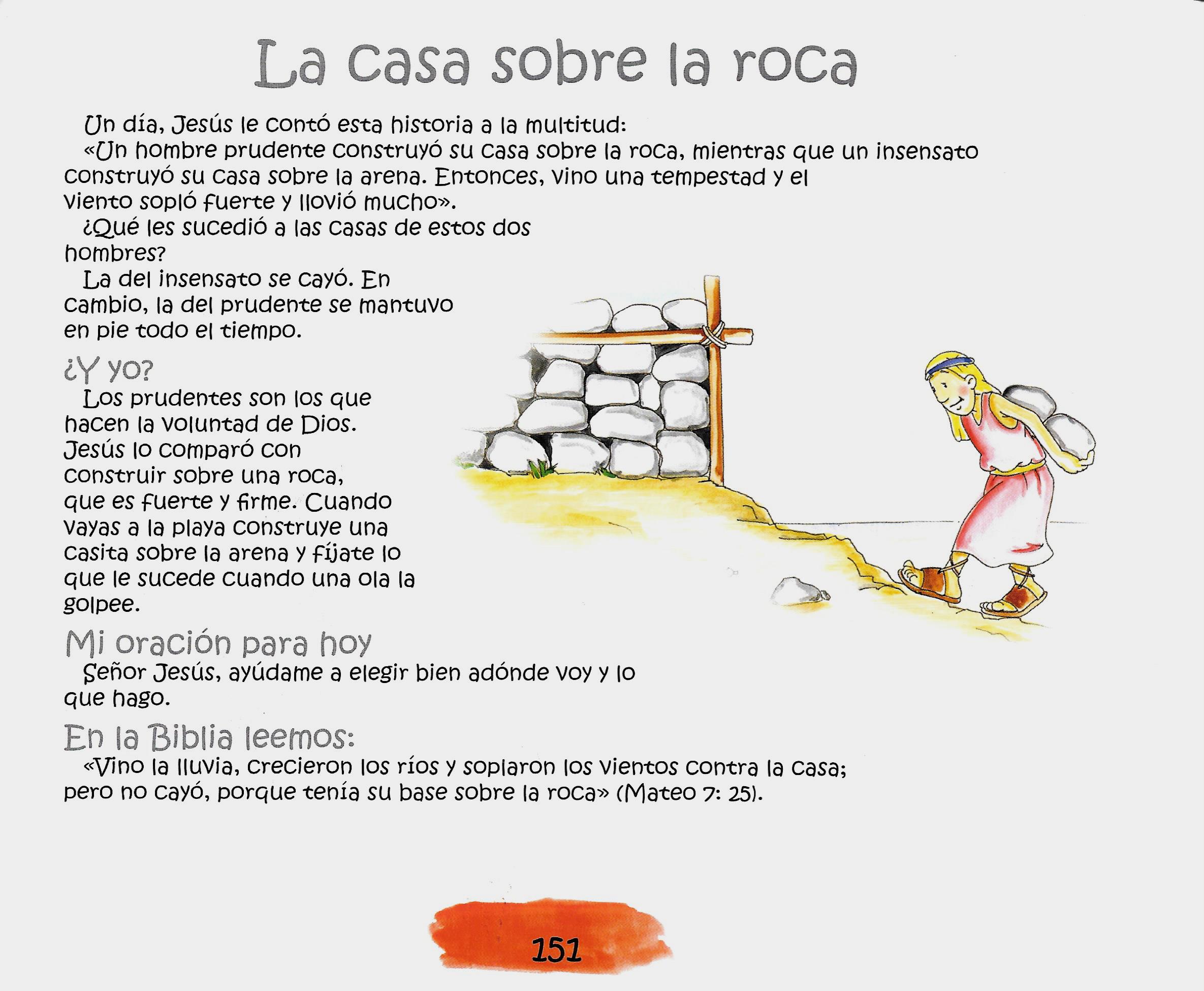 Página ilustrada del devocional