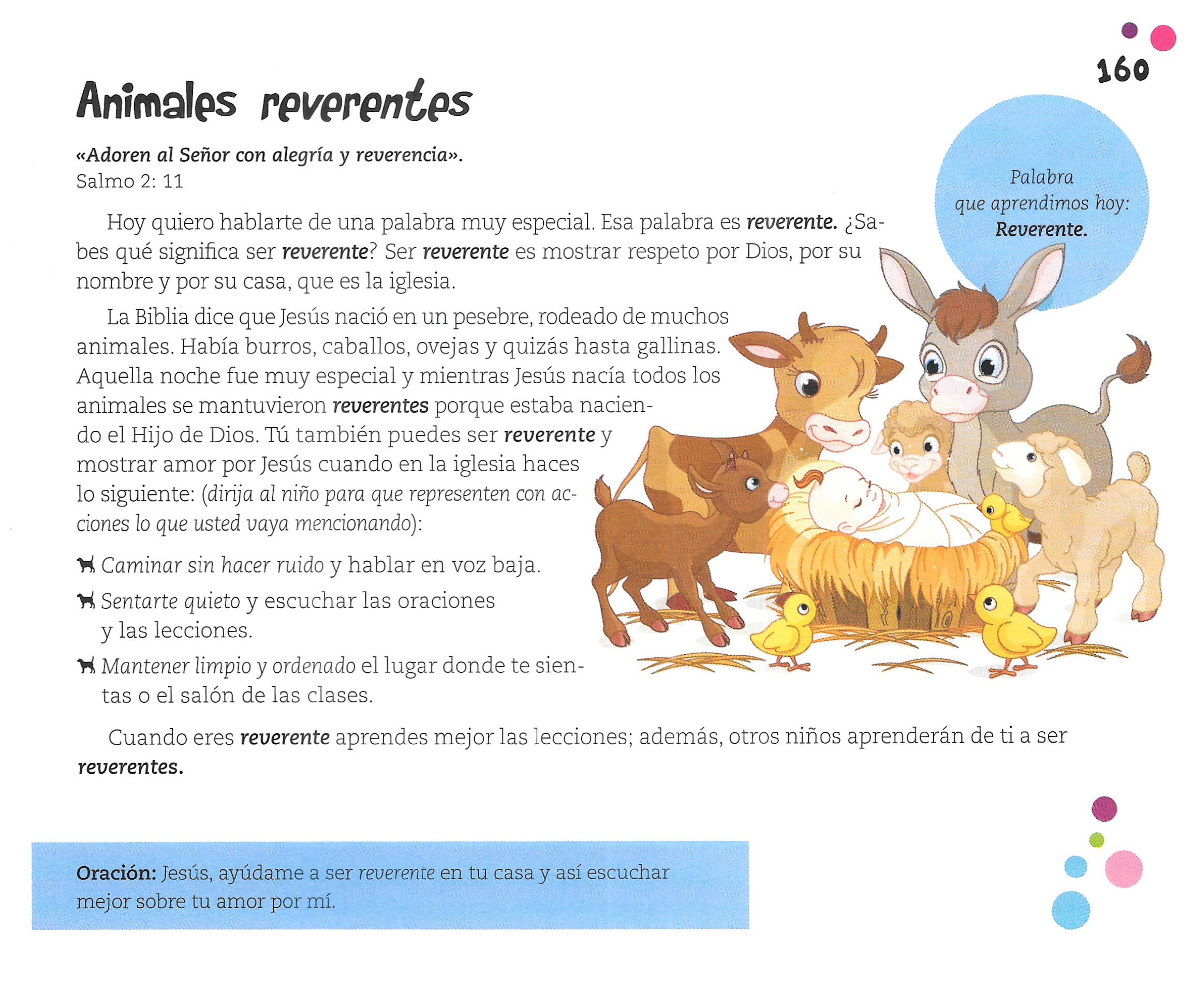 Página ilustrada del devocional