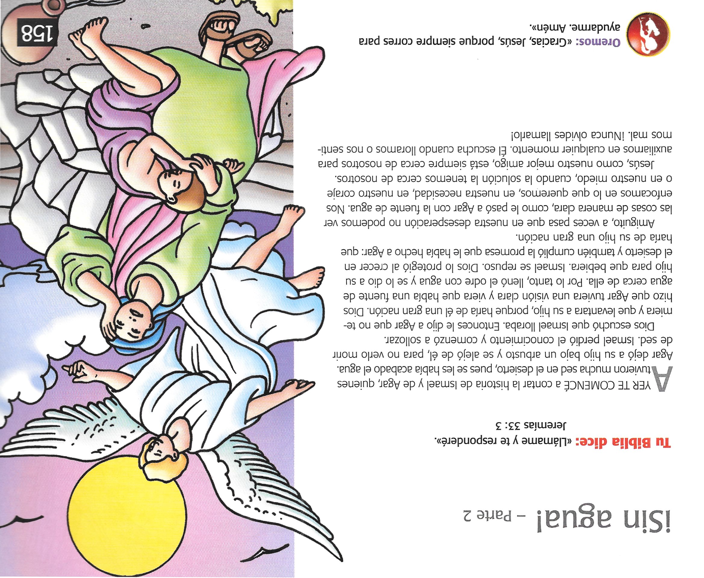 Página ilustrada del devocional