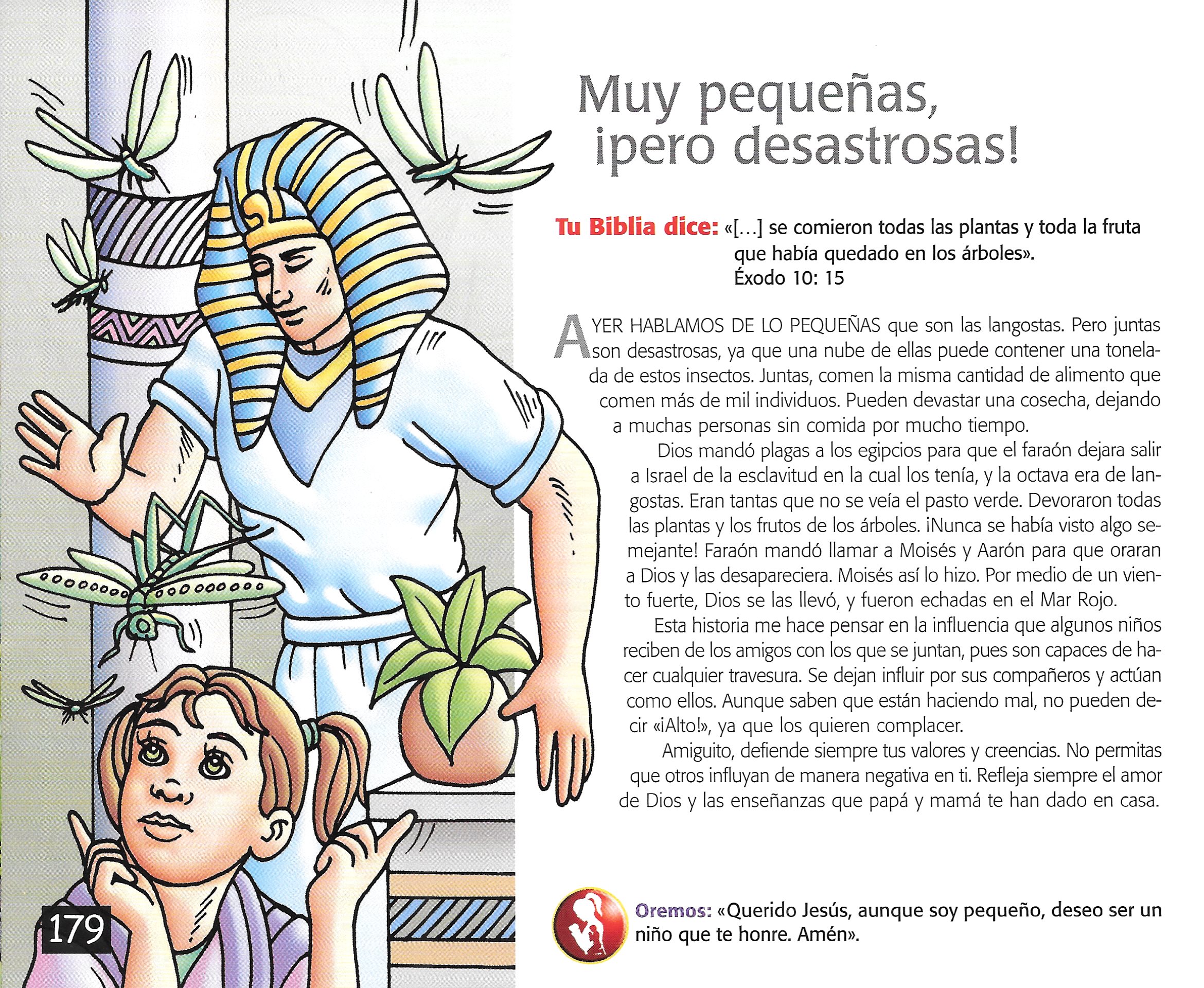Página ilustrada del devocional