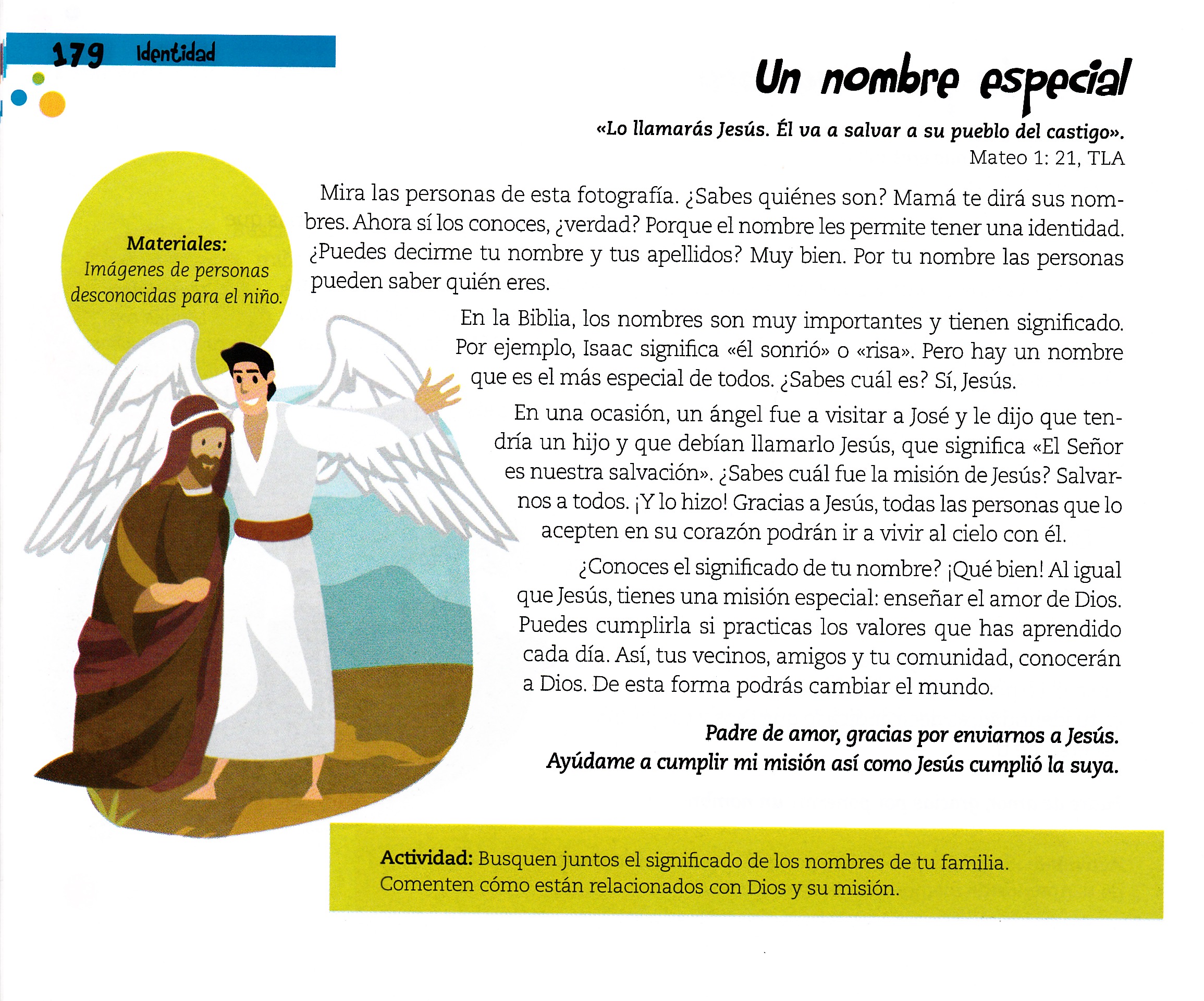 Página ilustrada del devocional