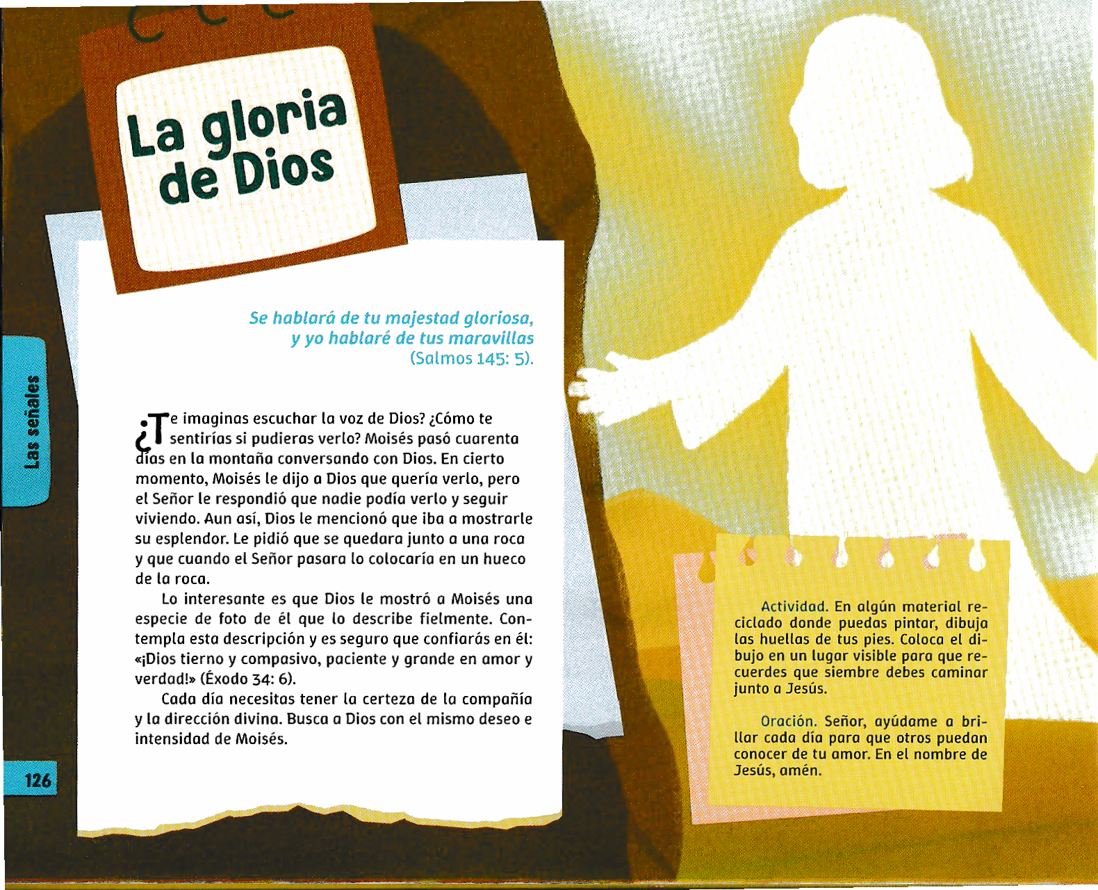 Página ilustrada del devocional