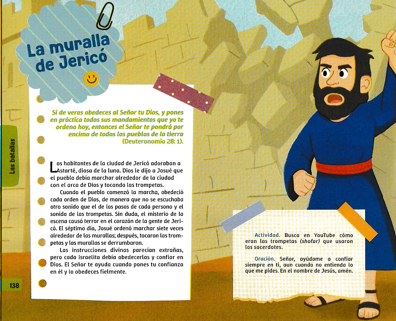 Página ilustrada del devocional